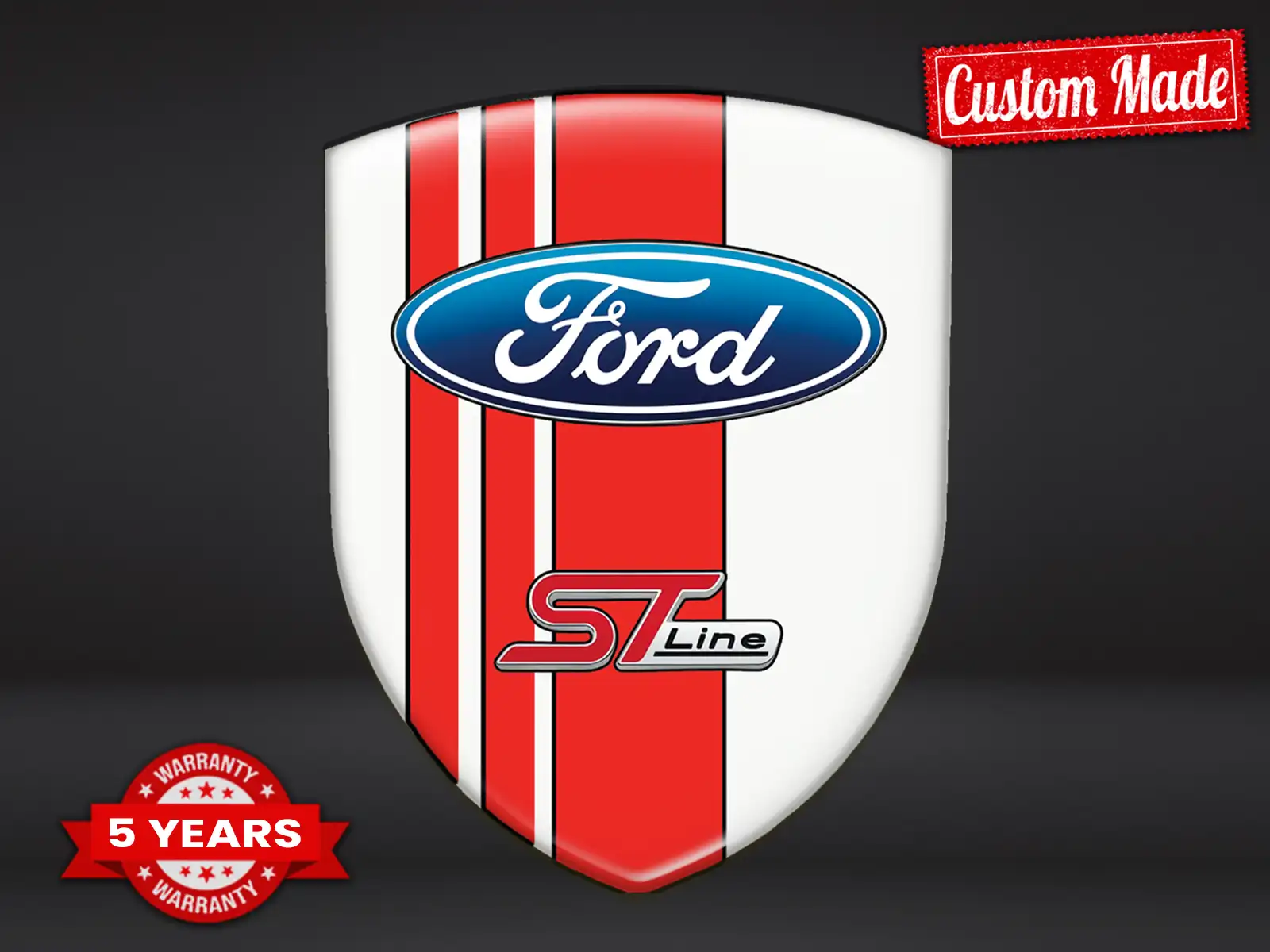 Ford Pegatinas Logo Auto Resistentes Alta Calidad Profesional